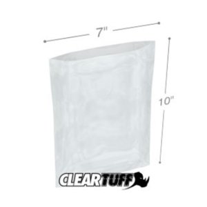 International PB30710 Flat Poly Bags  7 X 10 3 Mil