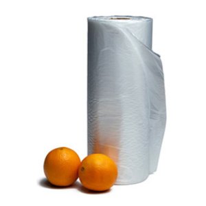 International FOP1217 Plain Produce Bags On Roll  12 X 17