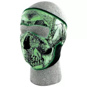 Fox 72-6365 Neoprene Thermal Face Mask - Glow In The Dark