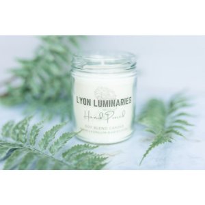 Lyon 9-GRT-1 Green Tea + Lemongrass Soy Blend Candle