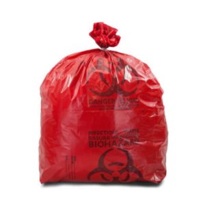 International CL-PIRH-2423 Medical Waste Trash Bags - 3 Mil - 200case 