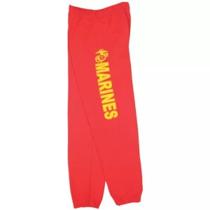 Fox 64-765 XXXL Marines Insignia Mens Sweatpant Red - 3xl