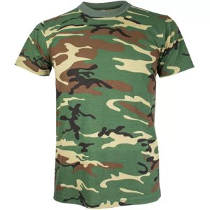 Fox 64-14 M Men's Short Sleeve T-shirt Wood Camo Medium