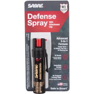 Fox 12-055 Sabre Red Pepper Spray .79 Oz Pocket Unit, Advanced 3-1