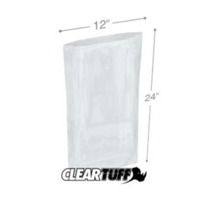 International PB21224 Flat Poly Bags  12 X 24 2 Mil