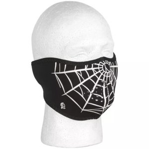 Fox 72-6402 Neoprene Thermal Half Mask - Spider Web