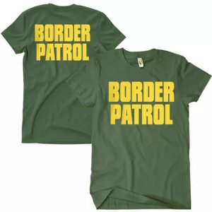 Fox 64-607 S Border Patrol T-shirt, Olive Drab - Small