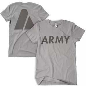 Fox 64-554 XL Army Reflective T-shirt, Grey Xl