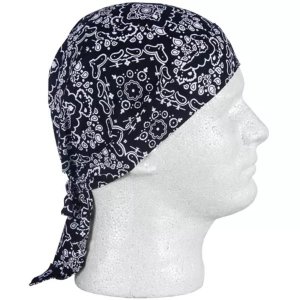 Fox 83-73 Headwrap 12 Pack - Black Paisley