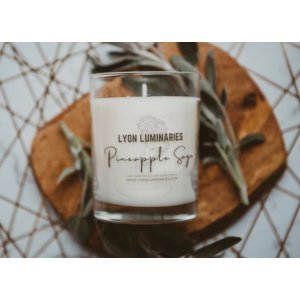 Lyon T-PSA-1 Pineapple Sage Soy Blend Tumbler Candle