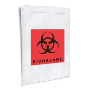 International CZB20609 Biohazard Print 2 Wall  6x9