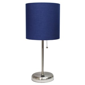 All LT2044-NAV Limelights Stick Lamp With Usb Charging Port And Fabric