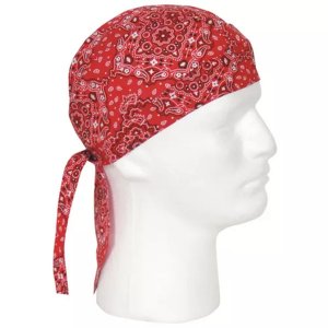 Fox 83-60 Headwrap 12 Pack - Red Paisley