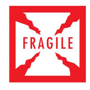 International SCL501 Fragile Labels