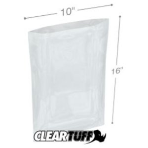 International PB21016 Flat Poly Bags  10 X 16 2 Mil