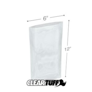 International PB41214 Flat Poly Bags  12 X 14 4 Mil