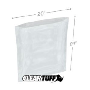 International PB42024 Flat Poly Bags  20 X 24 4 Mil