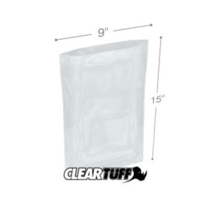 International PB40915 Flat Poly Bags  9 X 15 4 Mil