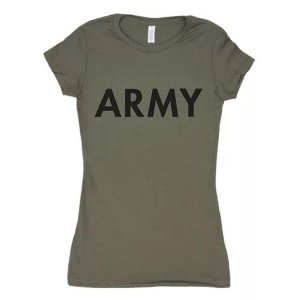 Fox 64-091 XL Women's Cotton Tee - Army - Olive Drab Xl