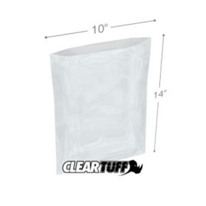 International PB61014 Flat Poly Bags  10 X 14 6 Mil