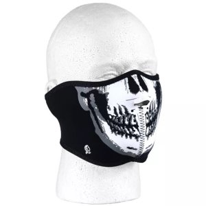 Fox 72-6362 Neoprene Thermal Half Mask - Skulls