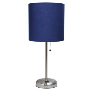 All LT2024-NAV Limelights Stick Lamp With Charging Outlet And Fabric S