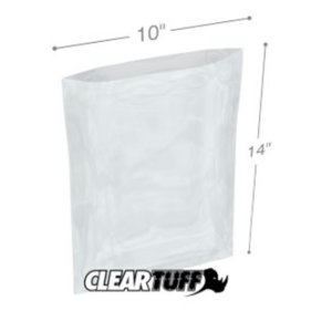 International PB21014 Flat Poly Bags  10 X 14 2 Mil