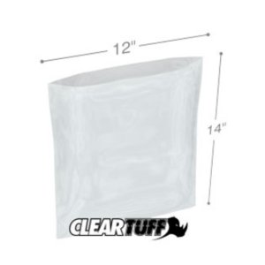 International PB21214 Flat Poly Bags  12 X 14 2 Mil