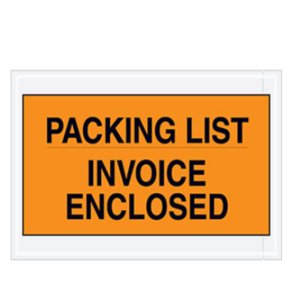 International PL-FP-710 Full Face Packing List Invoice Enclosed Envelo