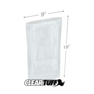 International PB40918 Flat Poly Bags  9 X 18 4 Mil