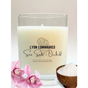 Lyon T-SSO-1 Sea Salt + Orchid Soy Blend Tumbler Candle