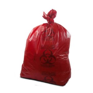 International CL-PIR-3750 Medical Waste Trash Bags - 1.3 Mil - 150case