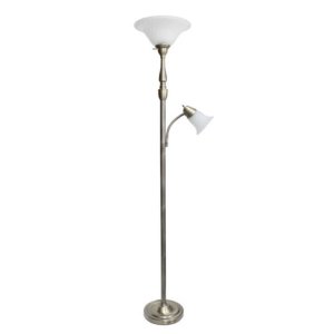 All LF2003-ABS Elegant Designs 2 Light Mother Daughter Floor Lamp With