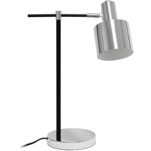 All LHT-4001-CH Lalia Home Mid Century Modern Metal Table Lamp, Chrome