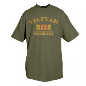 Fox 64-464 XL Vietnam Veteran T-shirt Olive Drab - Xl