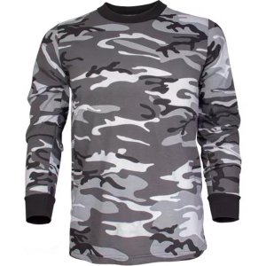 Fox 64-39 XXL Men's Long Sleeve T-shirt - Urban Camo 2xl