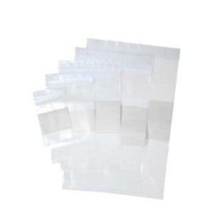 International CZA4WB Assortment Pack Zipper Lock Whiteblock Bags  4 Mi