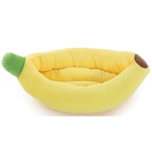 Silicute 8636802402 Medium Banana Shaped Dog Bed