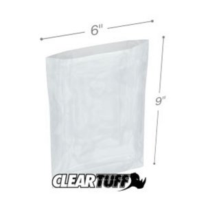 International PB40609 Flat Poly Bags  6 X 9 4 Mil