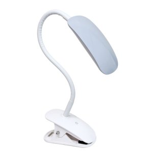 All LD2021-GRY Simple Designs Flexi Led Rounded Clip Light, Gray