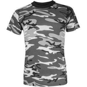 Fox 64-19 S Men's Short Sleeve T-shirt Urban Camo Small