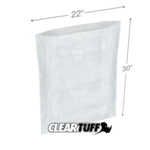 International PB12230 Flat Poly Bags  22 X 30 1.25 Mil