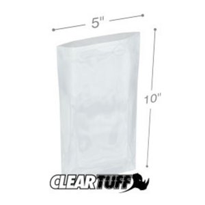 International PB40510 Flat Poly Bags  5 X 10 4 Mil