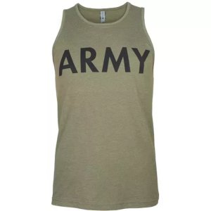 Fox 64-681 L Mens Tank Top Olive Drab - Army Large