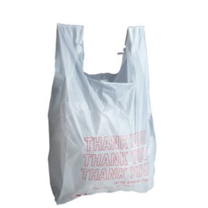 International MB-T-23TK Thank You Shopping Bags 0.65 Mil  12 X 7 X 23