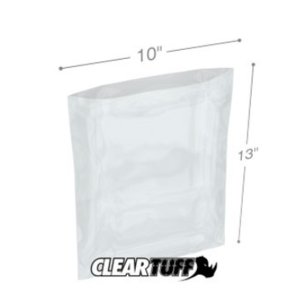 International PB21013 Flat Poly Bags  10 X 13 2 Mil