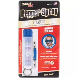 Fox 12-111 Sabre Red Blue Face Pepper Spray - Blue