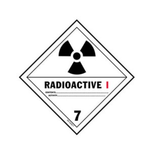 International HML416 D.o.t. Radioactive I Label For Hazardous Material