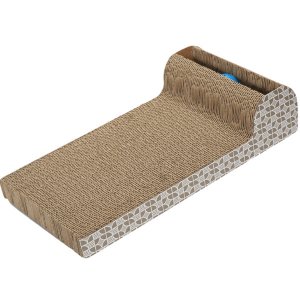 Silicute 8636901002 L-shaped Cat Scratching Board