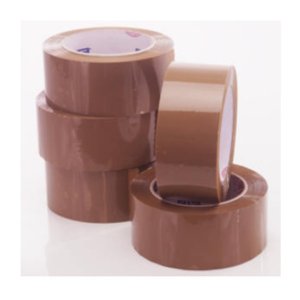 International CS20211TB Acrylic Tan Carton Sealing Tape  2 X 110 Yds